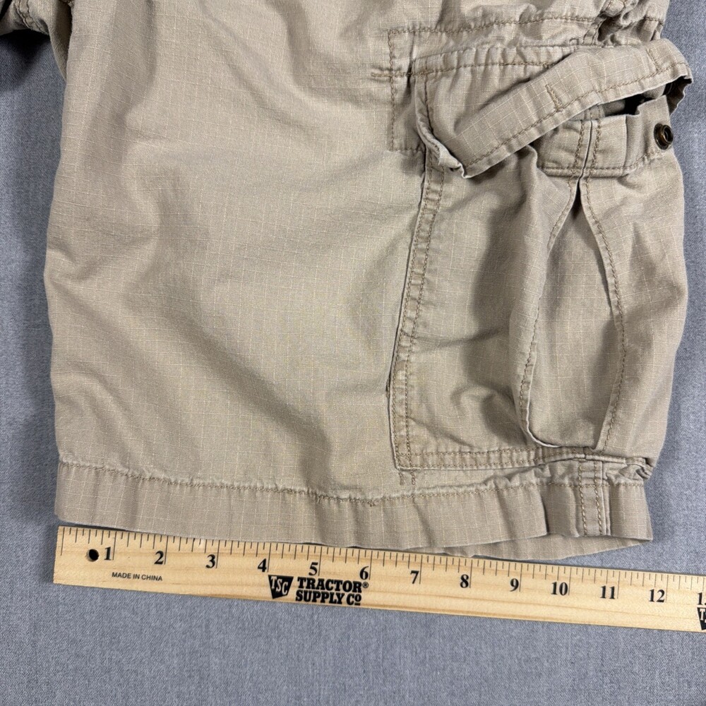 Polo Jeans Co Ralph Lauren Cargo Shorts Mens Sz 34  Military Ripstop - Picture 5 of 8